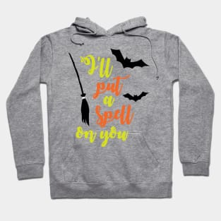 'I Put A Spell On You' Funny Halloween Costume Hoodie